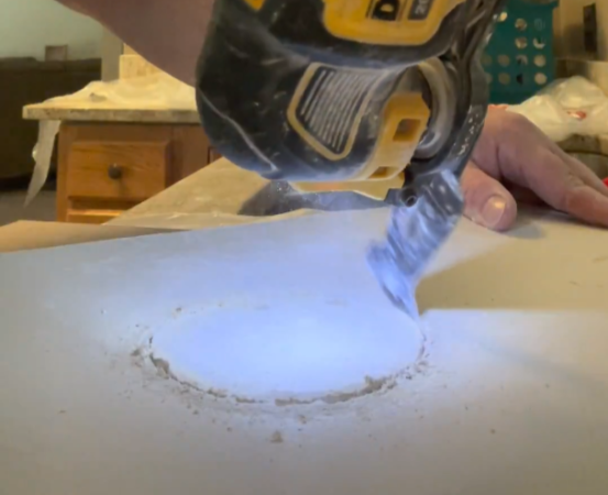 how to cut drywall
