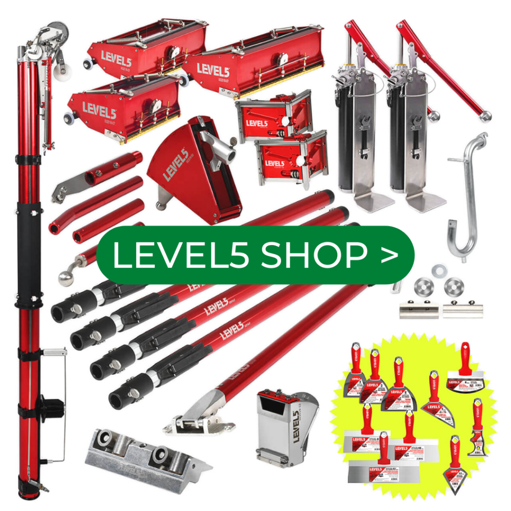 level5 drywall tools