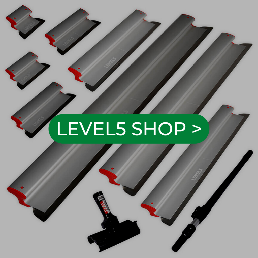 level5 skimming blades drywall tools