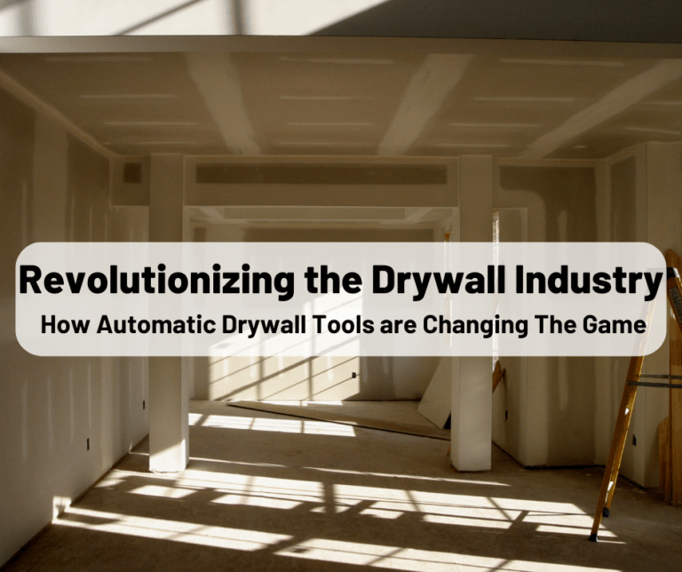 Automatic Drywall Tools: The New Revolution