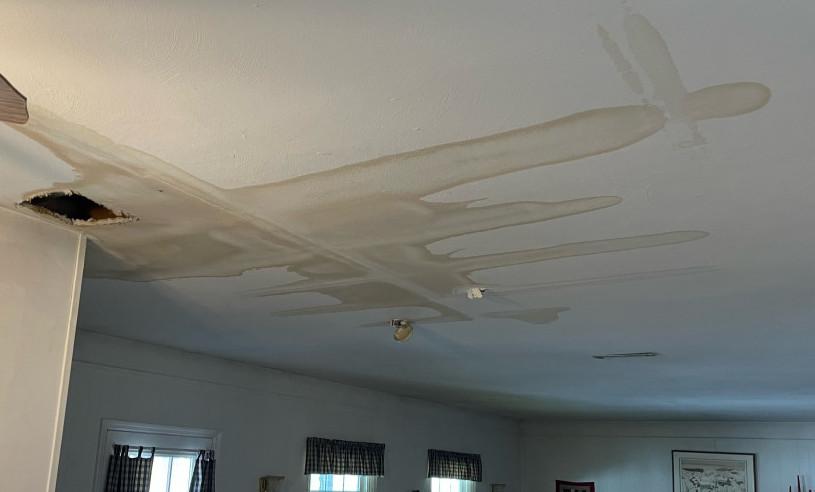 fix wet drywall