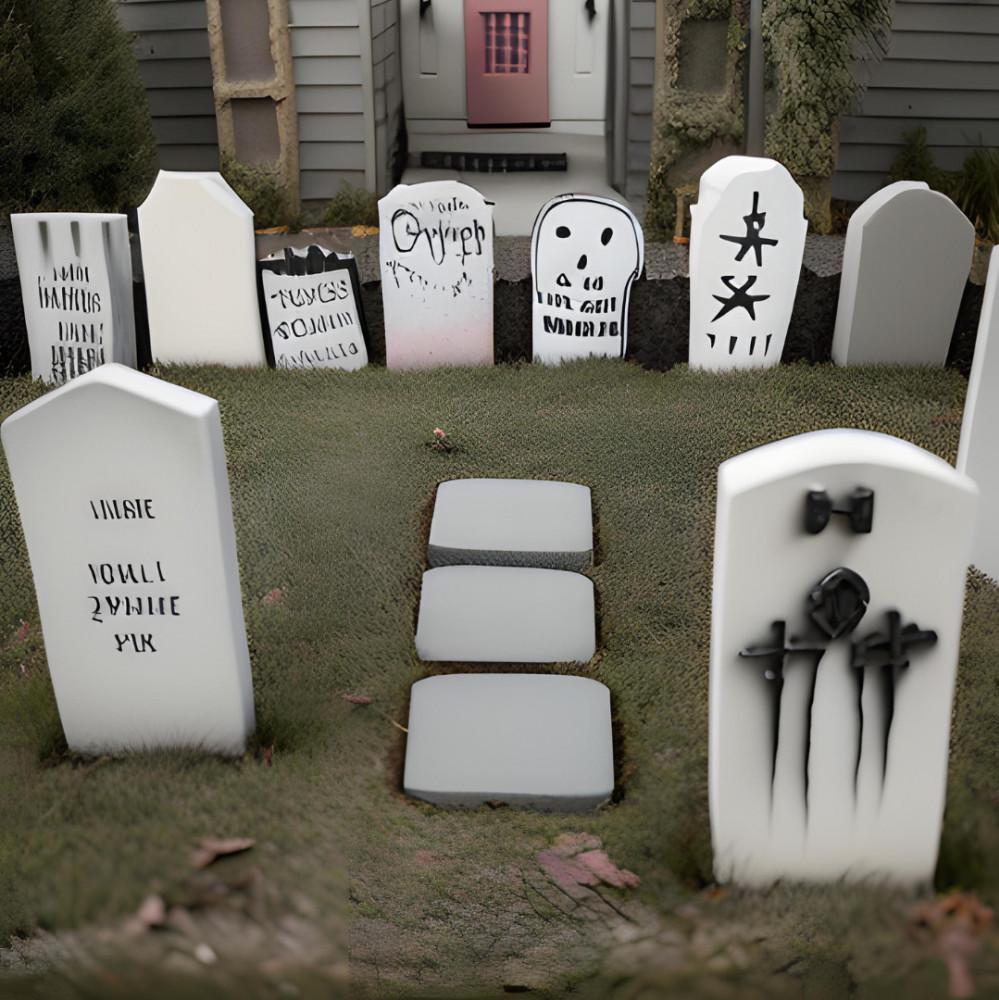 diy halloween decorations graveyard